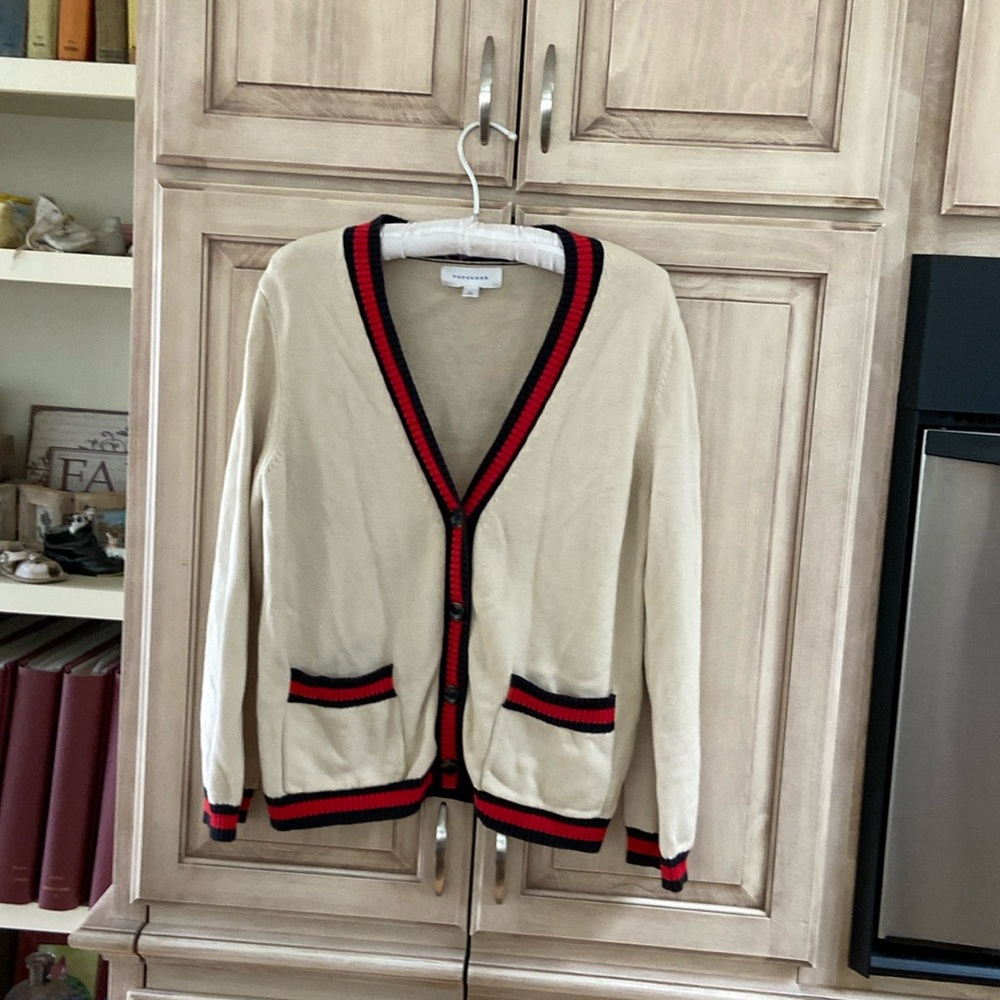 Popsugar cardigan sz L v- neck